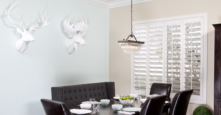 San Antonio dining room shutters